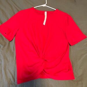 Lululemon Crescent Tie Tshirt